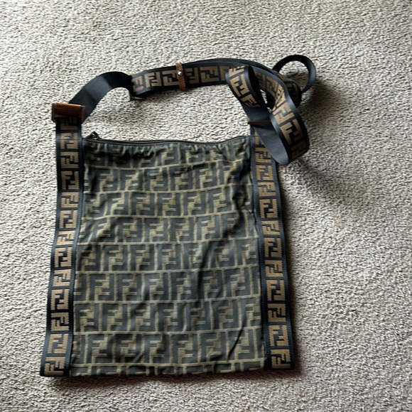 Vintage FENDI Zucchino Shoulder Crossbody bag - Picture 6 of 14